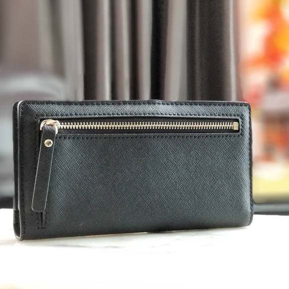 🚫SOLD🚫 Kate Spade Laurel Way Stacy Wallet Black - Picture 6 of 6